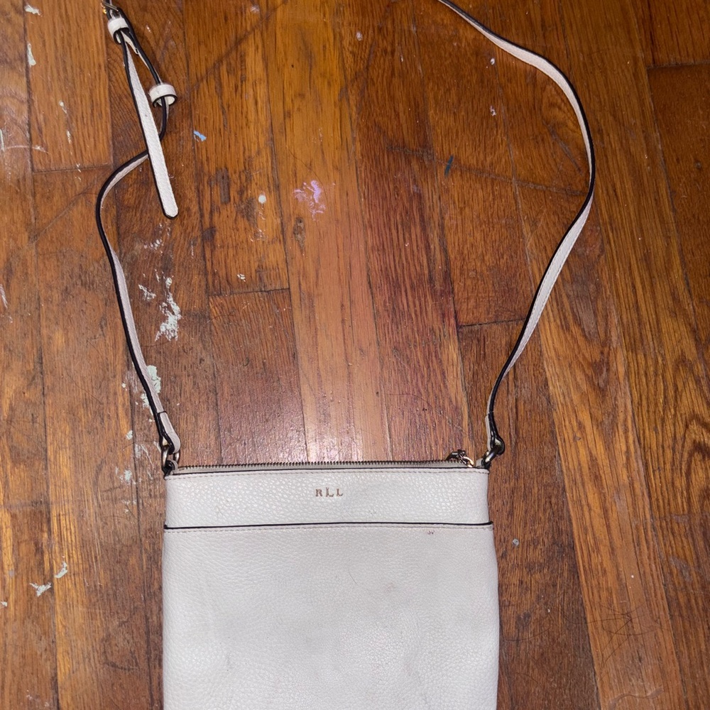 Polo by Ralph Lauren Cream Crossbody Bag